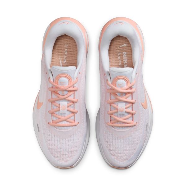 Nike Journey Run White Washed Coral Women's - View 4