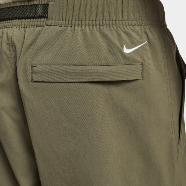 Nike Casual Pants Men's Army Green Moderate Straight Fit Pants - View 5
