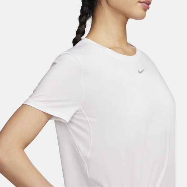 Nike One Classic Dri-FIT Women'ss Running Training T-Shirt White - View 4