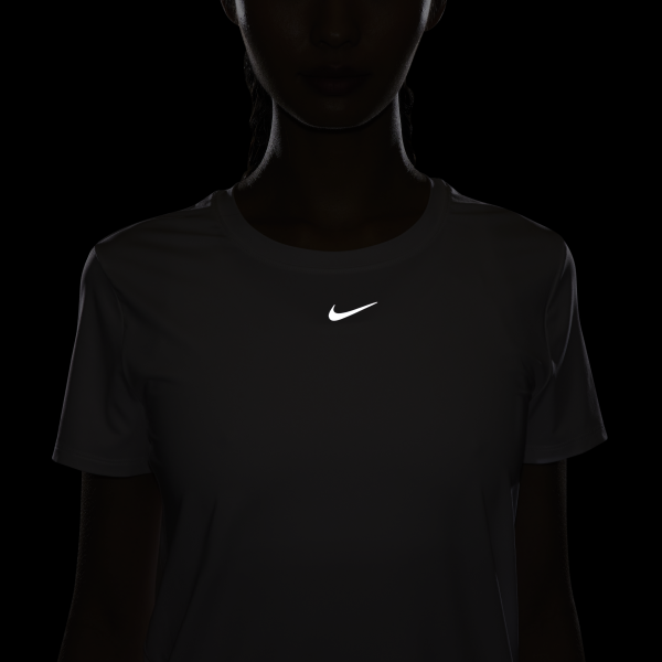 Nike One Classic Dri-FIT Women'ss Running Training T-Shirt White - View 6