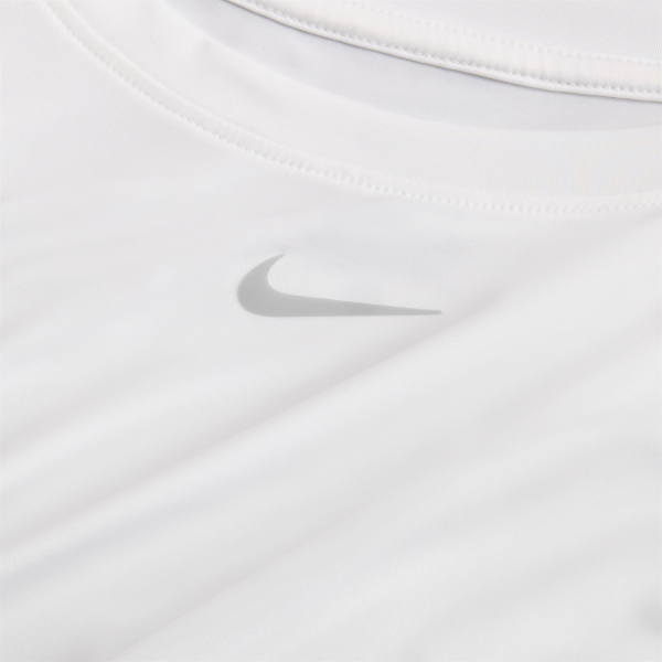 Nike One Classic Dri-FIT Women'ss Running Training T-Shirt White - View 7