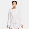 Nike Dri Fit Drop Shoulder Sleeve T Shirt White