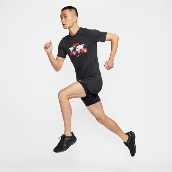 Nike Dri Fit STRIDE Sports Shorts Men's Black - View 9