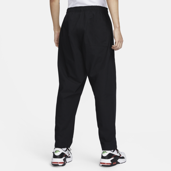 Nike Club Casual Pants Unisex Black Moderate Straight Fit Pants - View 2