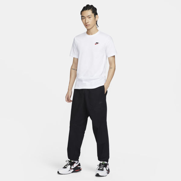 Nike Club Casual Pants Unisex Black Moderate Straight Fit Pants - View 7