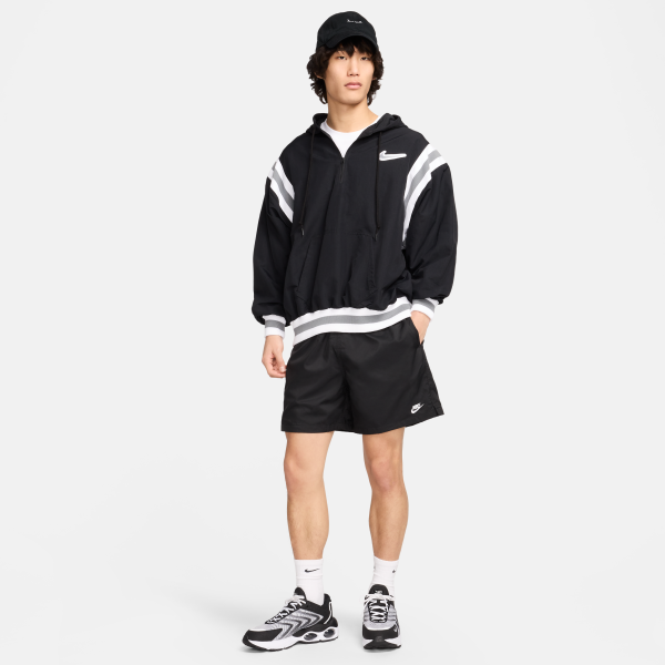 Nike Club Casual Shorts Men's Black - View 7