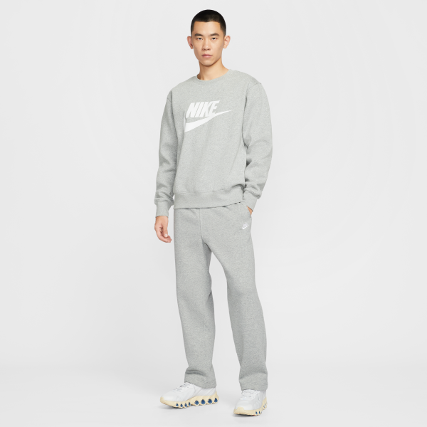 Nike Sports Pants Men's Dark Gray/Light Smoke Gray/White Moderate - View 6