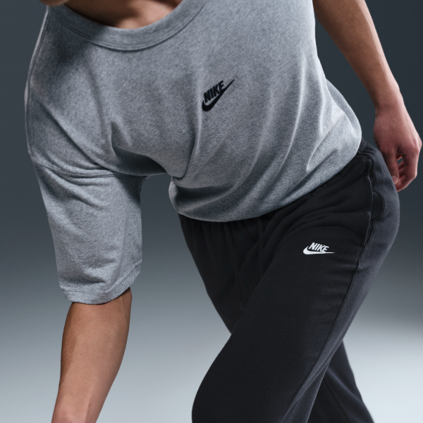 Nike Club Sports Pants Men's Black - View 5