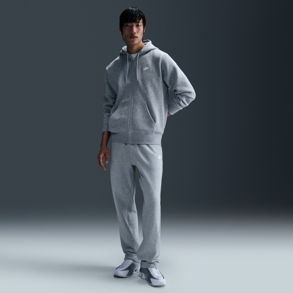 Nike logo-embroidered zip-fastening hoodie - View 4