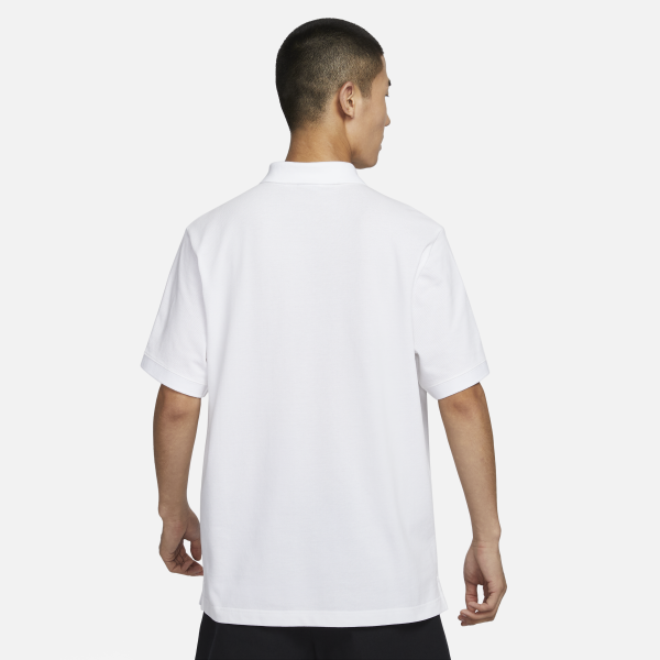 Nike Club Polo Shirt Men's White - View 2