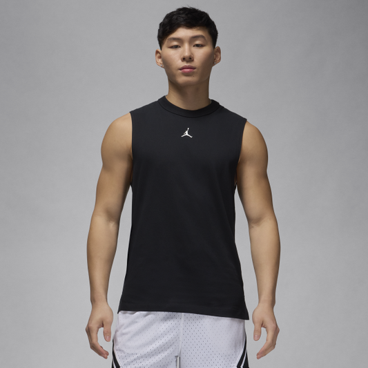 Jordan Sports Men's Dri-FIT Sleeveless Top Black - View 1