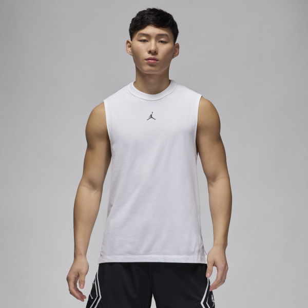 Jordan Dri FIT T Shirt Men's White - View 1