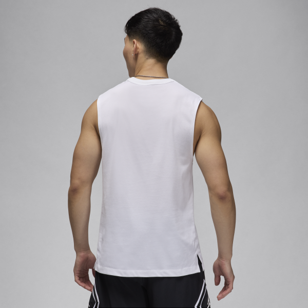 Jordan Dri FIT T Shirt Men's White - View 2
