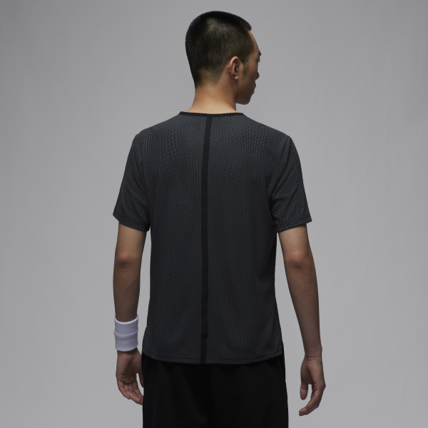 Jordan Dri FIT T Shirt Men's Dark Gray - View 2