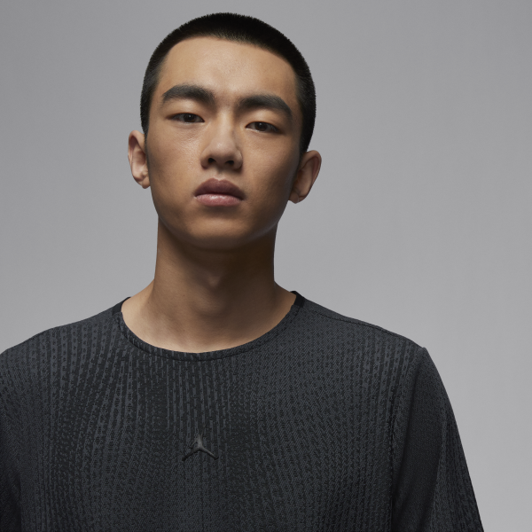 Jordan Dri FIT T Shirt Men's Dark Gray - View 3