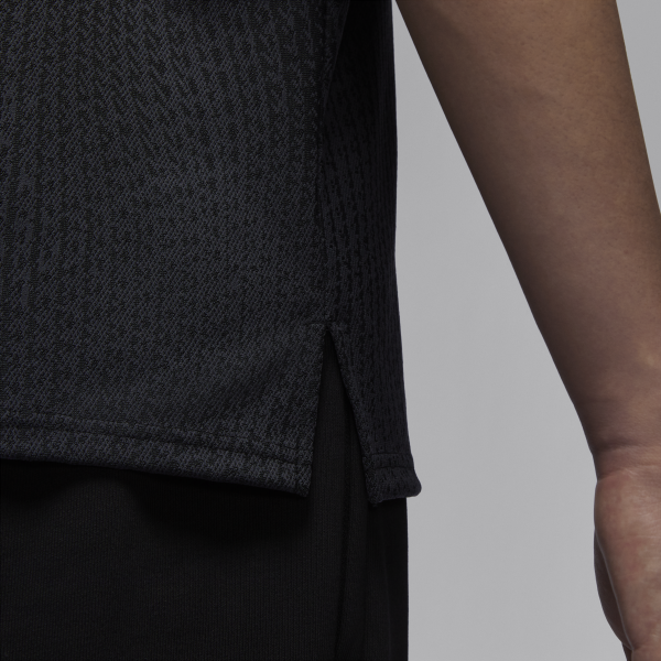 Jordan Dri FIT T Shirt Men's Dark Gray - View 4