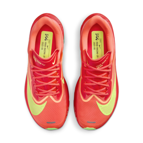 Nike Zoom Fly 6 Bright Crimson Lime Blast Women's - View 4