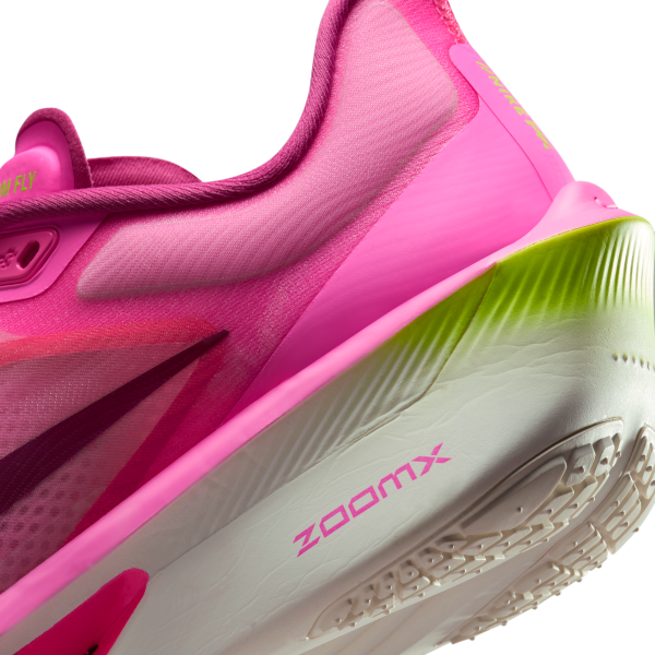 Nike Zoom Fly 6 Low top ZoomX Foam Combined With Carbon Fiber Plate Marathon Racing Running Shoes Women's Pink — Rescued #1