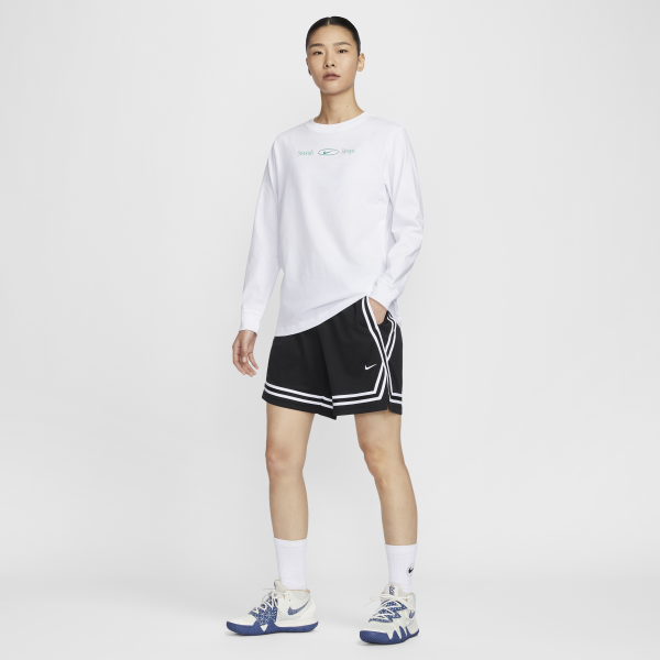 Nike Crossover Basketball Shorts Women's Black - View 7