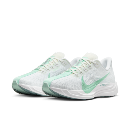 Nike Pegasus Plus Low top ZoomX Foam Running Shoes Women's White Cyan - View 5