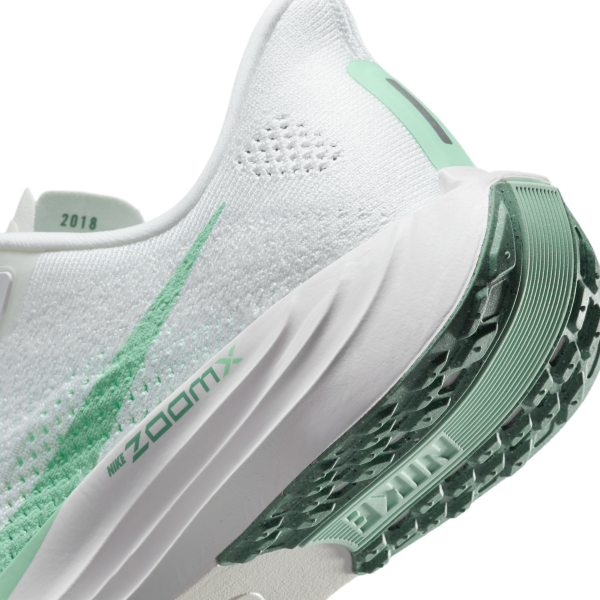 Nike Pegasus Plus Low top ZoomX Foam Running Shoes Women's White Cyan - View 8