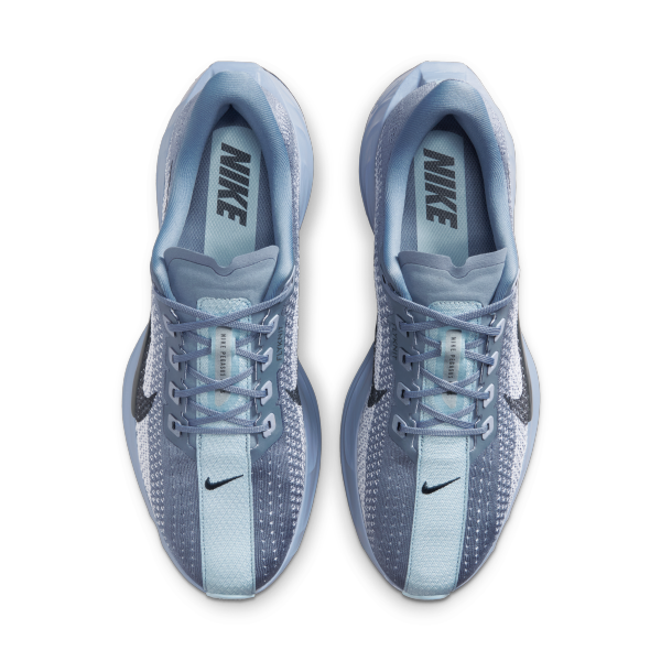 Nike Pegasus Plus Abrasion Resistant Low top Running Shoes Men's Gray White - View 4