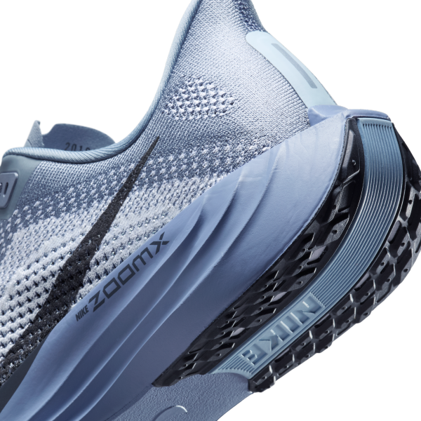 Nike Pegasus Plus Abrasion Resistant Low top Running Shoes Men's Gray White - View 8