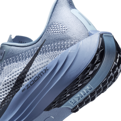 Nike Pegasus Plus Abrasion Resistant Low top Running Shoes Men's Gray White - View 8