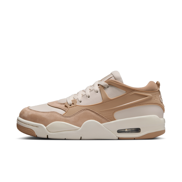 Jordan Air Jordan 4 Slip Resistant Abrasion Resistant Low top Vintage Basketball Shoes Women's Brown - View 1