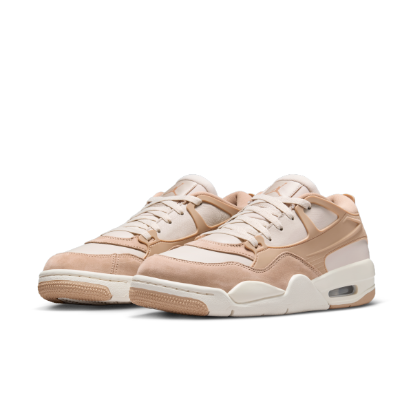 Jordan Air Jordan 4 Slip Resistant Abrasion Resistant Low top Vintage Basketball Shoes Women's Brown - View 5