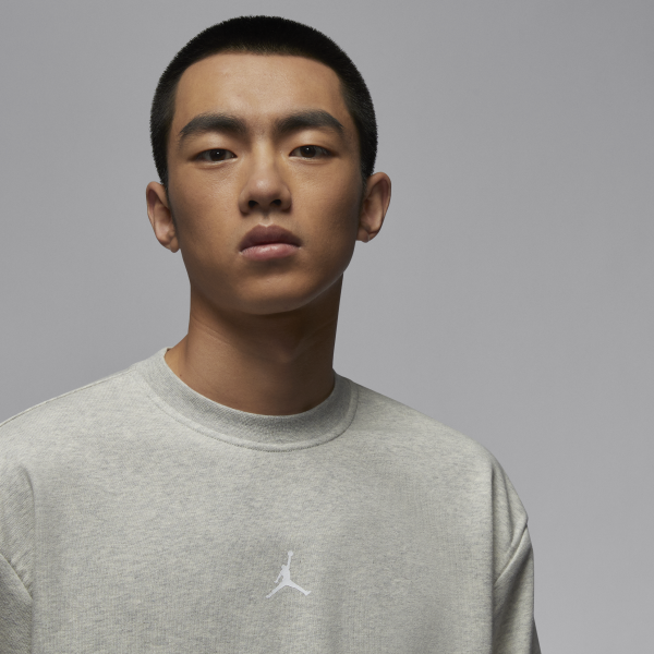 Jordan Sweatshirts Men's Gray Crew Neck Moderate Other - View 3