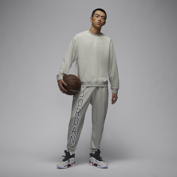 Jordan Sweatshirts Men's Gray Crew Neck Moderate Other - View 4