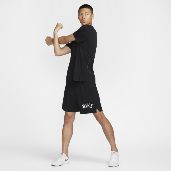 Nike Dri Fit Casual Shorts Men's Black - View 8