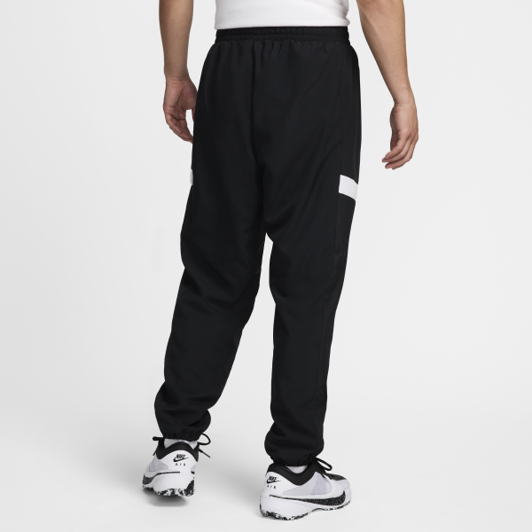 Nike Icon Casual Pants Men's Black/Black/White/White - View 2