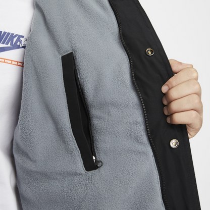 Nike Club Futura Jacket Men's Black/White - View 7
