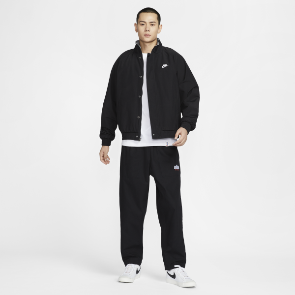 Nike Club Futura Jacket Men's Black/White - View 9