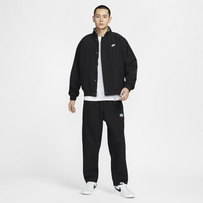 Nike Club Futura Jacket Men's Black/White - View 9
