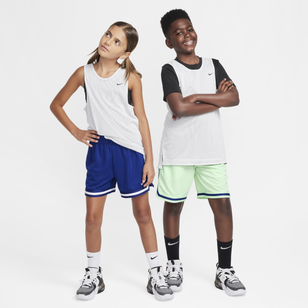 Nike Tank Top White/Black/Black Kids' - View 6