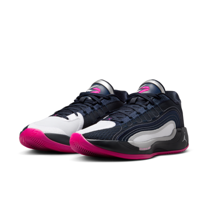 Jordan Luka 4 Low top Basketball Shoes Men's Blue - View 5