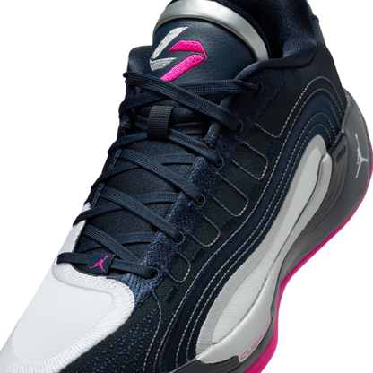 Jordan Luka 4 Low top Basketball Shoes Men's Blue - View 7