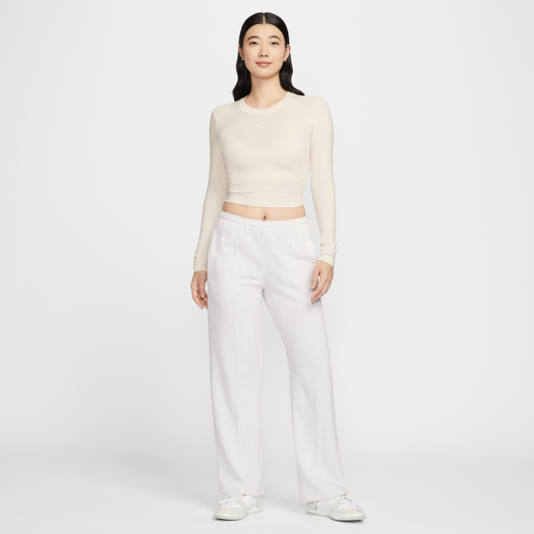Nike Sportswear Chill Knit Women's Slim Long Sleeve Cropped Top - View 5