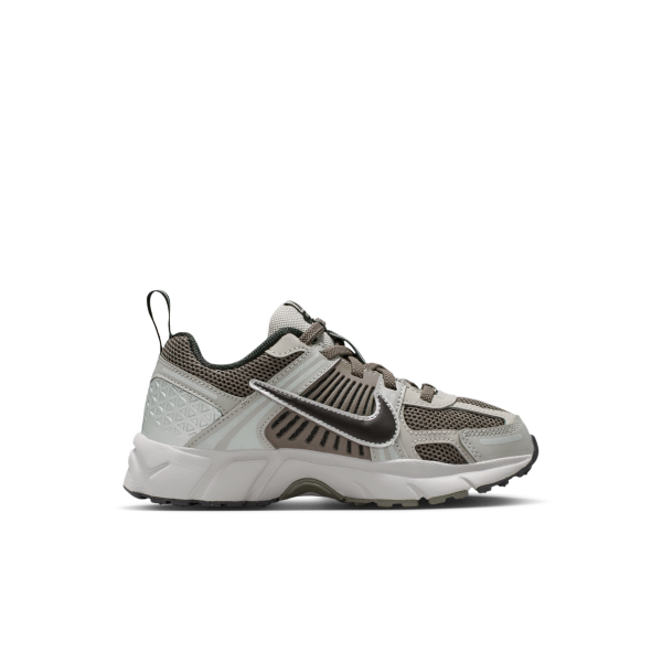 Nike Vomero 5 Leather Low top Kids' Running Shoes Gray Black Kids' - View 3