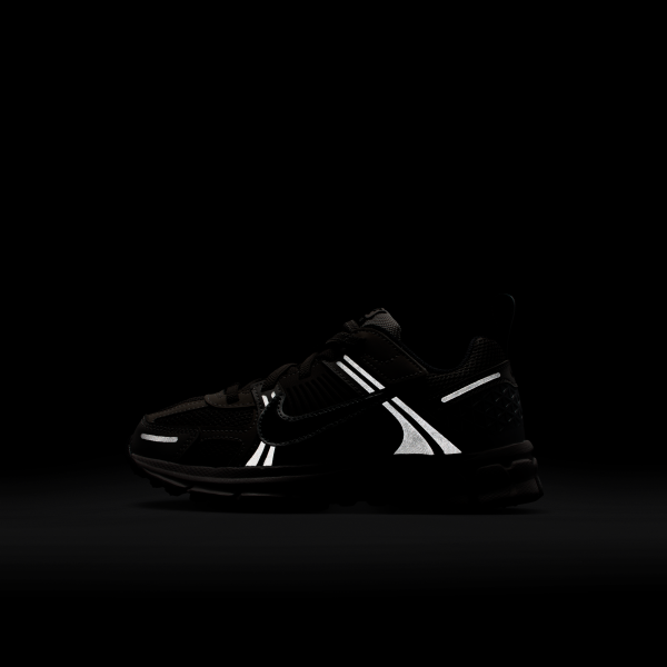 Nike Vomero 5 Leather Low top Kids' Running Shoes Gray Black Kids' - View 9