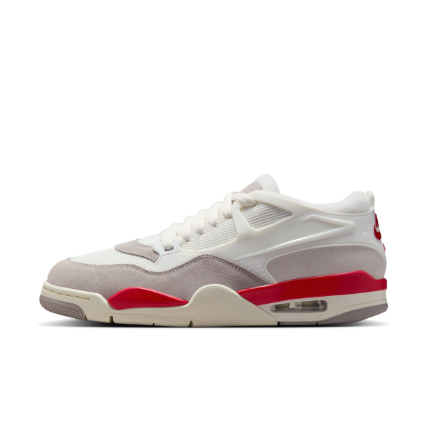 JORDAN 4 Rm White Varsity Red - View 1
