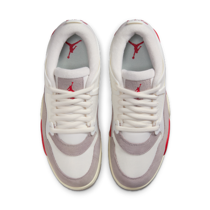 JORDAN 4 Rm White Varsity Red - View 4