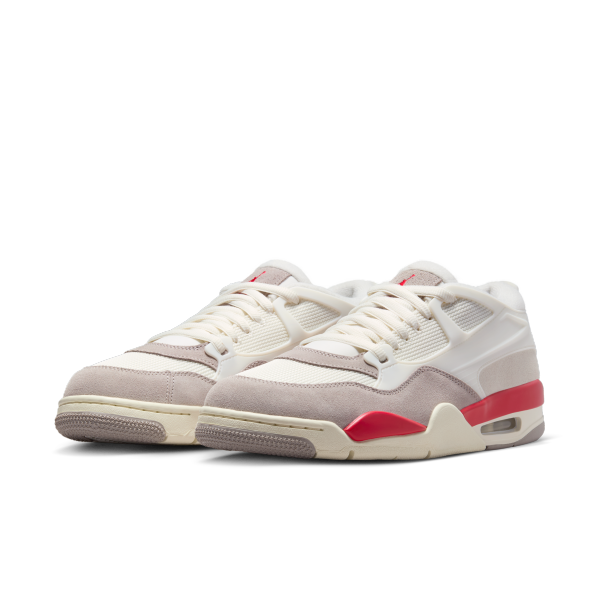 JORDAN 4 Rm White Varsity Red - View 5