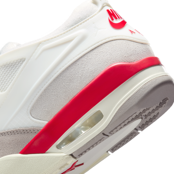 JORDAN 4 Rm White Varsity Red - View 8