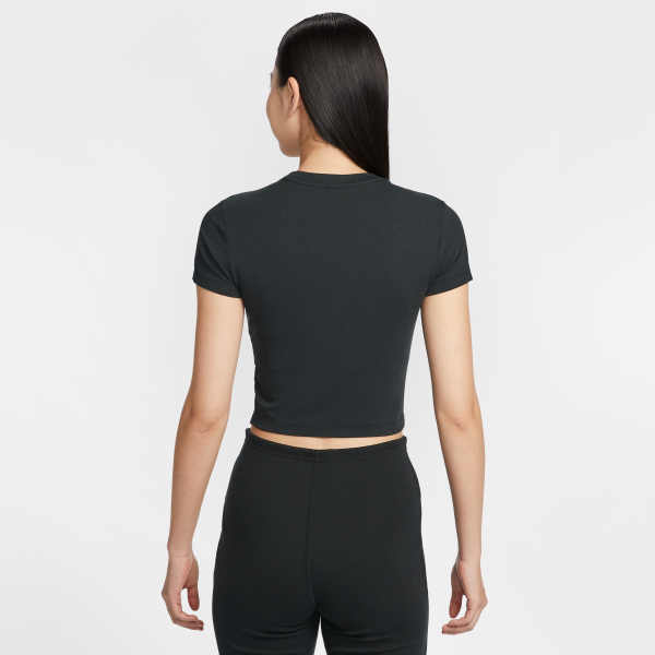 Nike Sportswear Regular T Shirt Women's Black - View 2