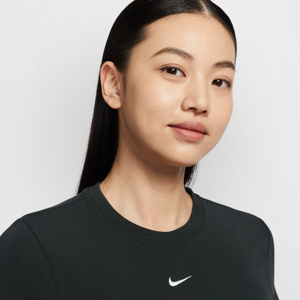 Nike Sportswear Regular T Shirt Women's Black - View 3