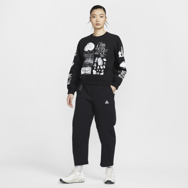 Nike ACG Sports Pants Women's Black/Coal Black/Mountain White - View 8